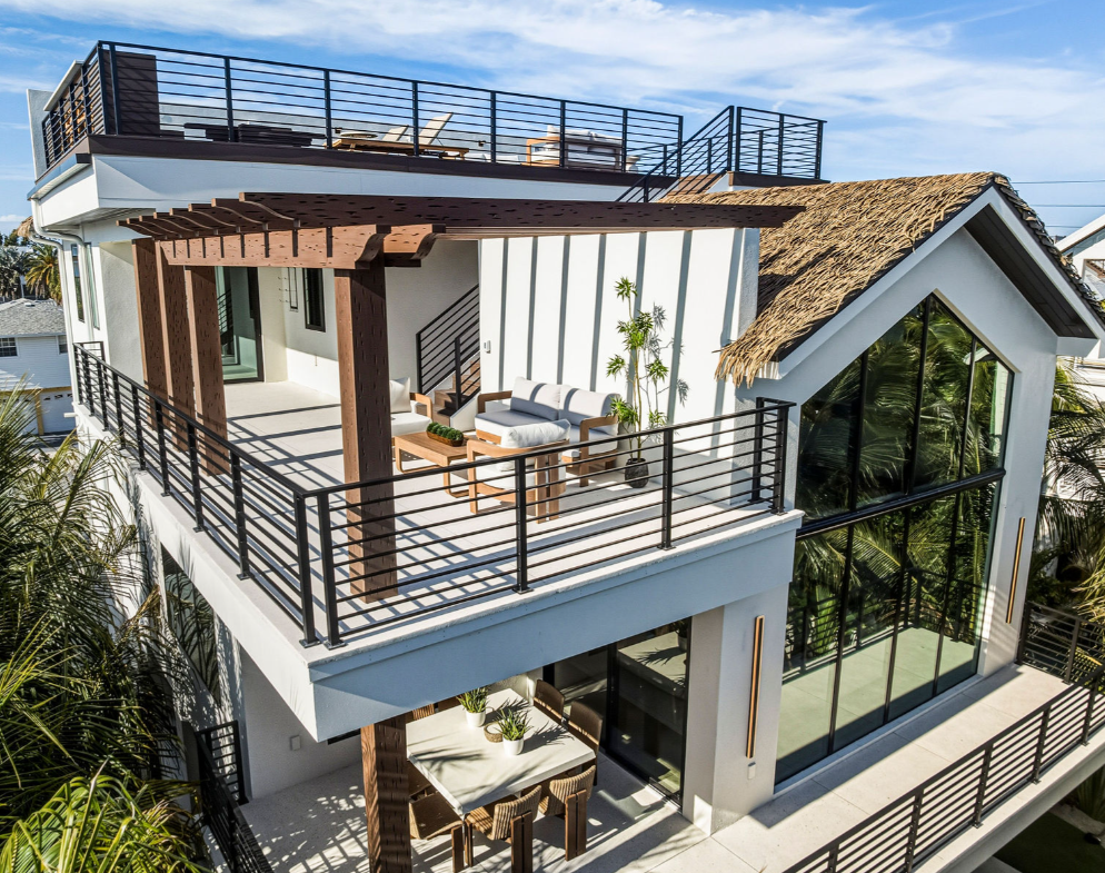 EBG spec home development — Gulf Coast barrier island